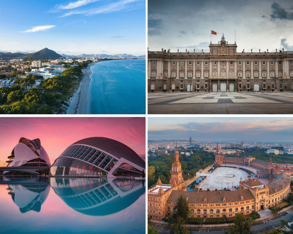 Audiovisual Production Services in Mallorca | Guarichas Films Images of different urban and natural locations for productions
